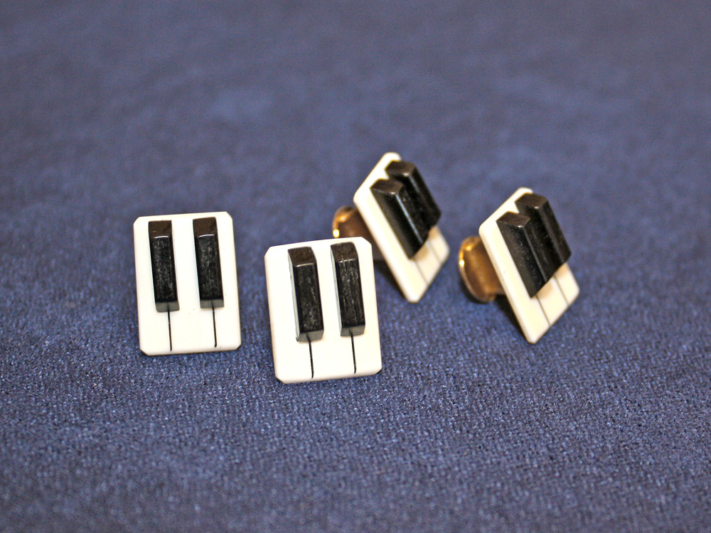 Jay Jackson - Piano Keyboard Ivory Tuxedo Set