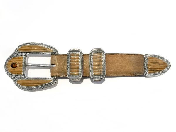 Custom Mammoth "Ranger" Belt Buckle Set