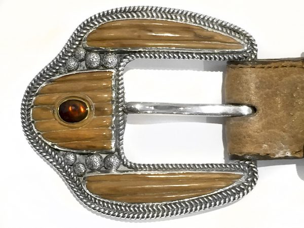 Custom Mammoth "Ranger" Belt Buckle Set