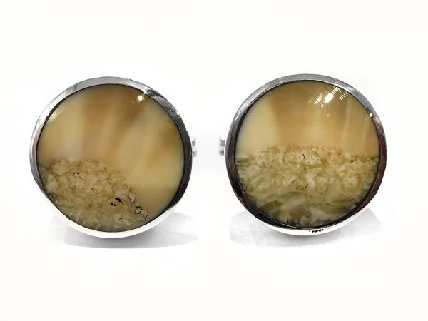 Ancient Walrus Tusk Ivory Cufflinks