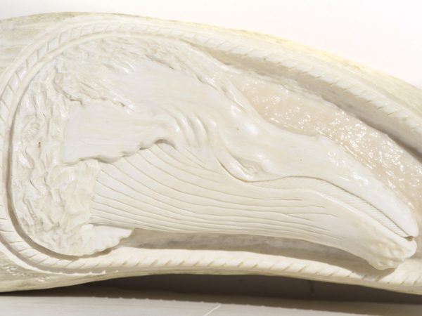 Armando Ramos Whale's Tooth Carving - Humpback Whale