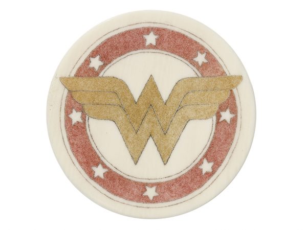 Howard Thomas Scrimshaw - Wonder Woman Ivory Poker Chip