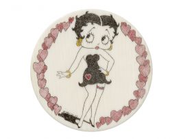 Howard Thomas Scrimshaw - Boop-Oop-a-Doop Ivory Poker Chip