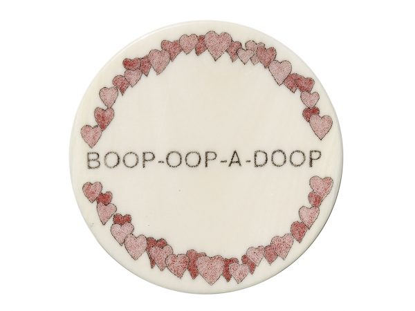 Howard Thomas Scrimshaw - Boop-Oop-a-Doop Ivory Poker Chip