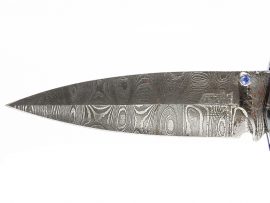 Beautiful Blonde Scrimshaw Knife