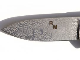 Regal Blue Tang Fish Miniature Scrimshaw Knife