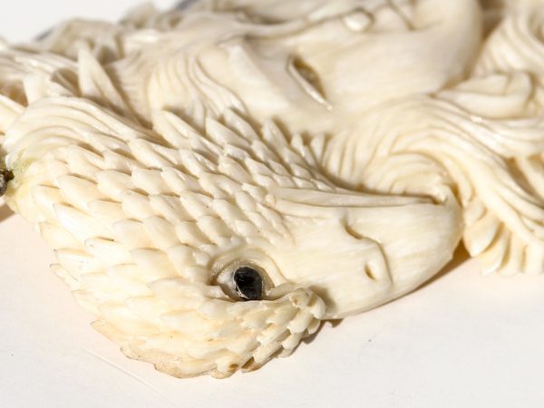 Unknown Artist - Mammoth Ivory Carving-Eagle Goddess