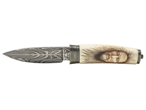 Gary Williams Scrimshaw - Custom Scrimshaw Knife