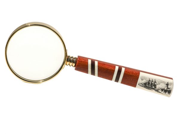 Gerry Dupont - Scrimshaw Magnifying Glass