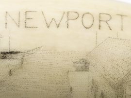 Micklejohn Scrimshaw - Whale Tooth Scrimshaw Newport