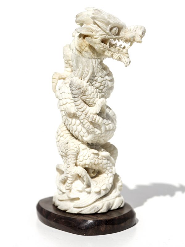 Unknown Carver - Dragon With Attitude - Scrimshaw Collector