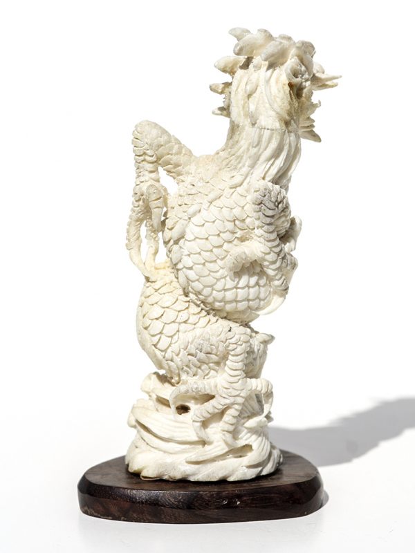 Unknown Carver - Dragon With Attitude - Scrimshaw Collector