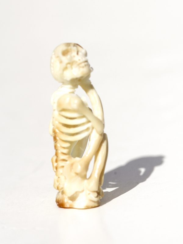 Yoga Pose Skeleton Carving - Image 5