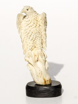 Unknown Artist - Spread Wing Eagle Carving