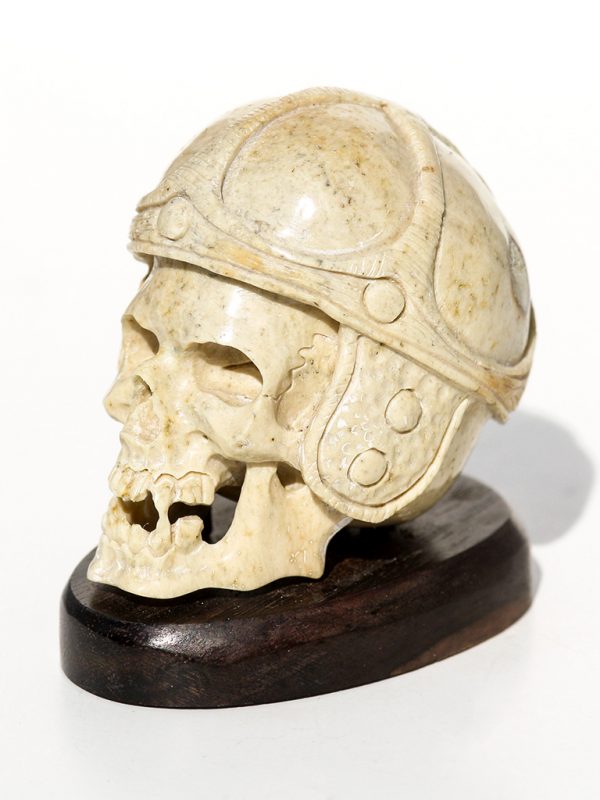 Unknown Artist - Vampire Skull with Helmet