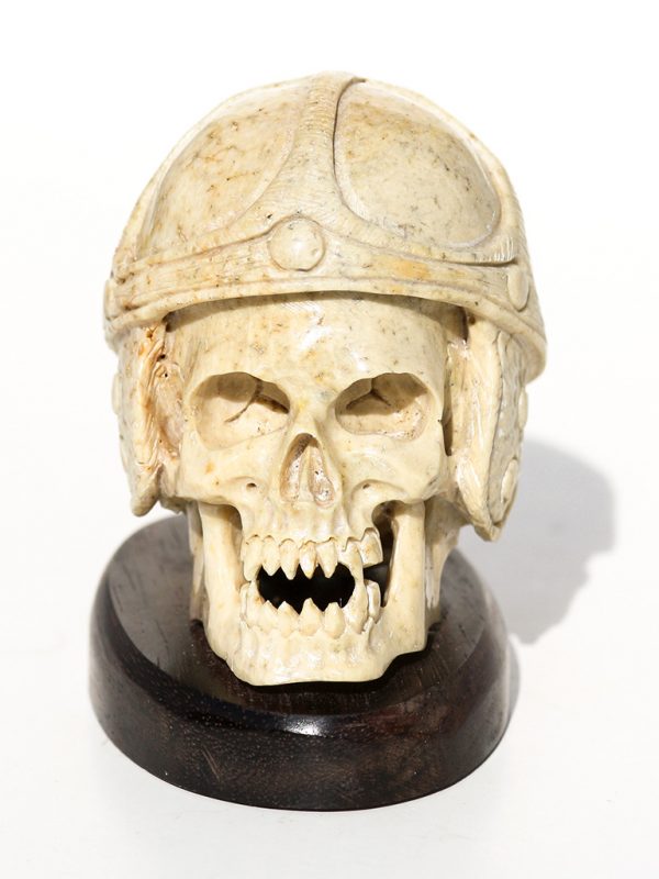 Unknown Artist - Vampire Skull with Helmet