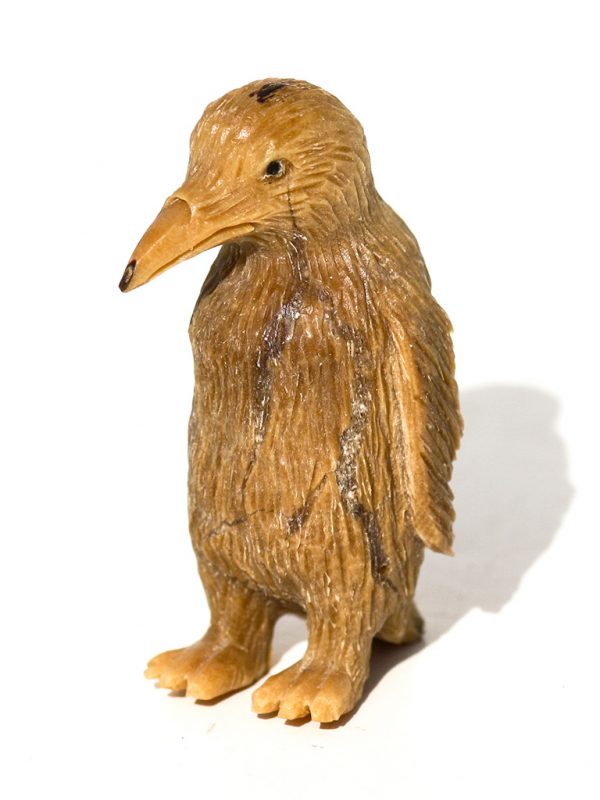 Unknown Artist - Penguin Carving on Tagua Nut