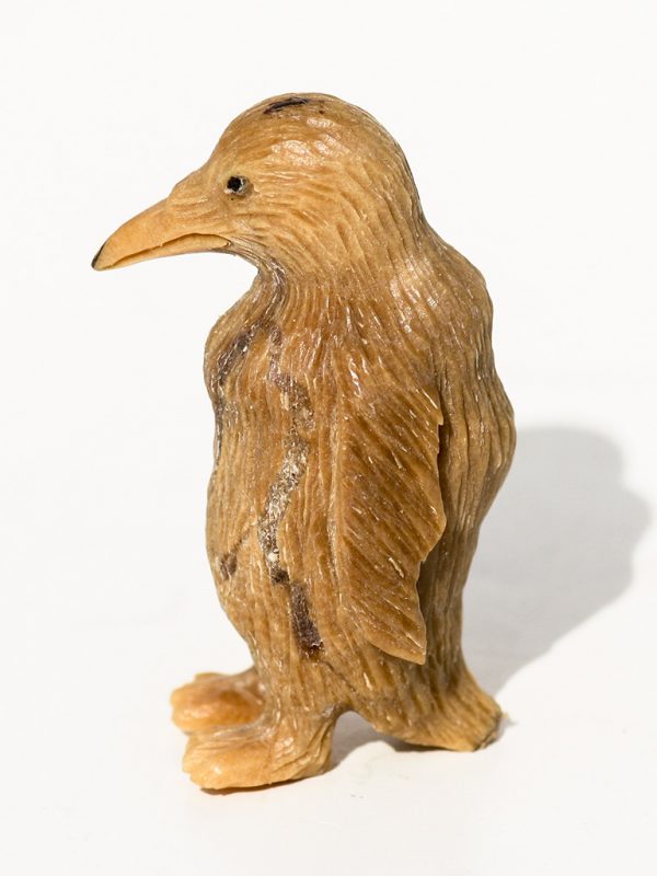 Unknown Artist - Penguin Carving on Tagua Nut