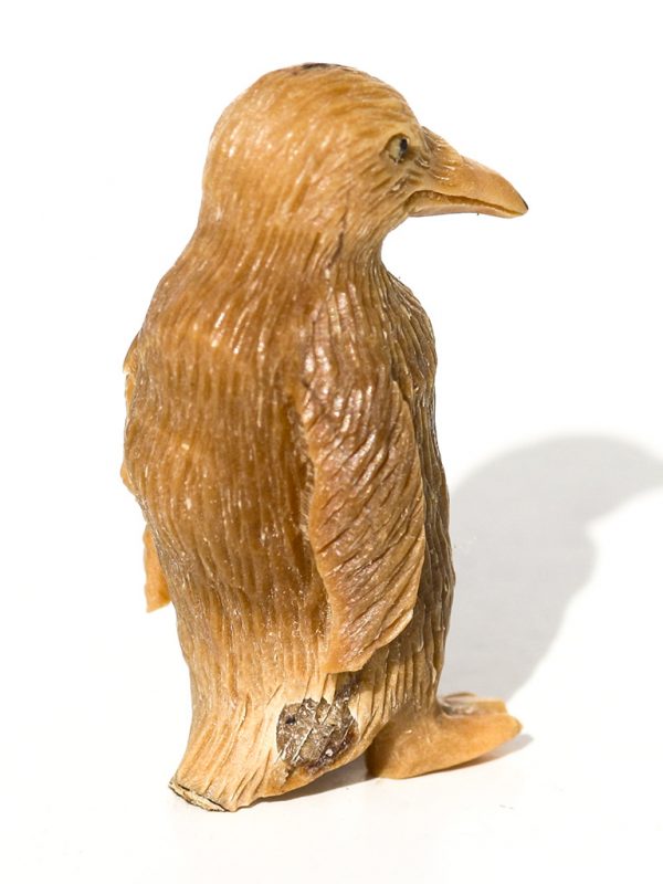 Unknown Artist - Penguin Carving on Tagua Nut