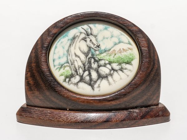 Unknown Artist - Mountain Goat Scrimshaw