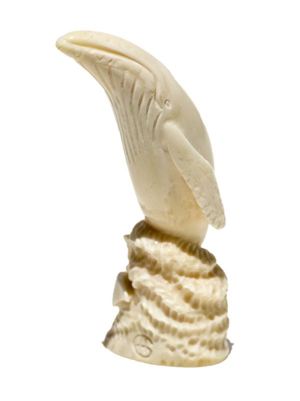 Albin Geiger Carver - Carved Whale Ivory Whale