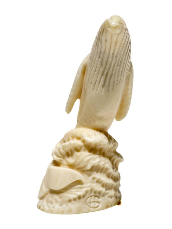 Albin Geiger Carver - Carved Whale Ivory Whale