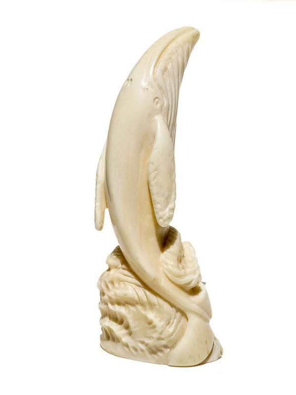 Albin Geiger Carver - Carved Whale Ivory Whale