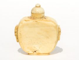 Unknown Artist - Antique Carved Ivory Snuff Bottle
