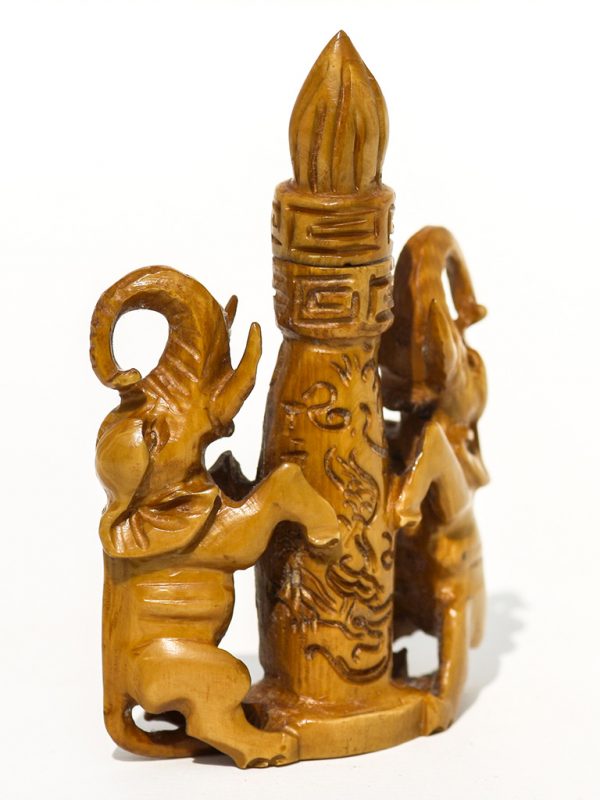 Unknown Carver - Carved Ivory Snuff Bottle