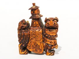 Unknown Carver - Carved Ivory Snuff Bottle