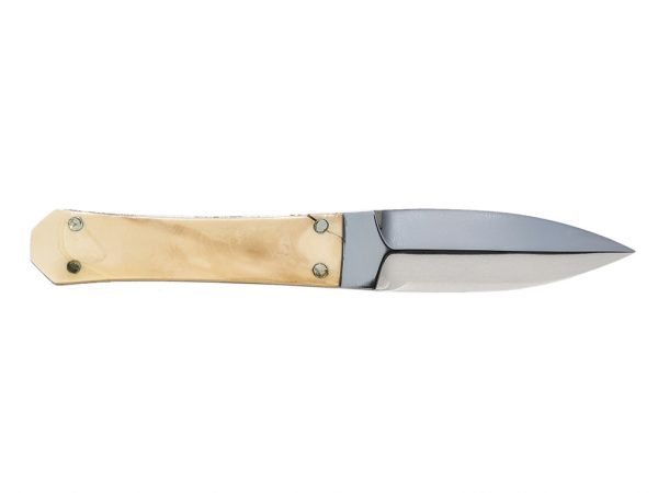 Ellery Knight Scrimshaw - Ellery Knight Lion Knife