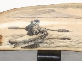 David Smith Scrimshaw - Hunting Departure