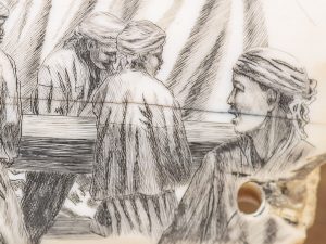 Martin Bandy Scrimshaw - Heavy Beam Onboard