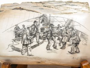 Martin Bandy Scrimshaw - Live Entertainment Onboard