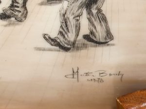 Martin Bandy Scrimshaw - Live Entertainment Onboard