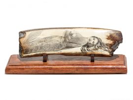 Barbara Cullen Scrimshaw - Stunning Sunbathing Mermaid