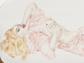 Karen Reno Scrimshaw - Pretty in Pink