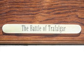 Dan Cronan Scrimshaw - The Battle of Trafalgar