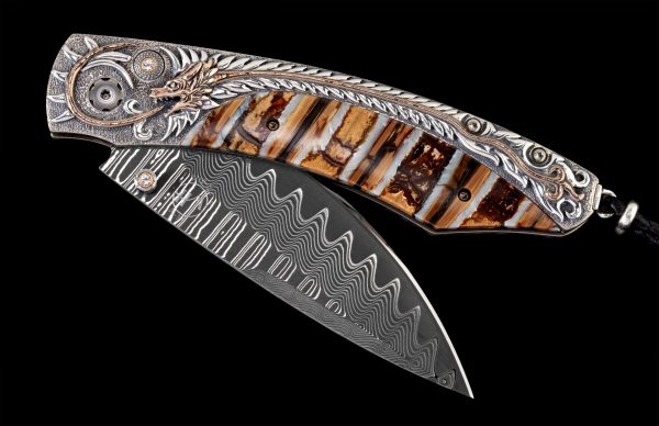 William Henry Limited Edition B12 Golden Dragon Knife