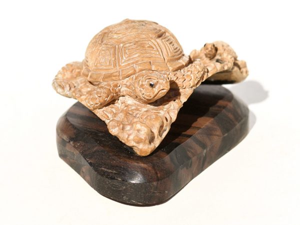 Unknown Carver - Sea Turtle and Small One