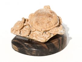 Unknown Carver - Sea Turtle and Small One