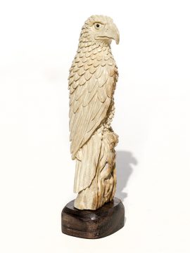 Unknown Carver - Vigilant Bald Eagle