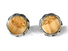 Jenkins Crafted - Fossil Walrus Ivory Cufflinks