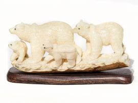 Unknown Carver - Momma Bear and Cubs