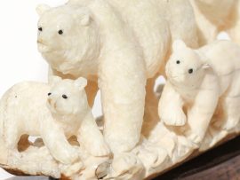 Unknown Carver - Momma Bear and Cubs