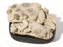 Unknown Carver - Toad Family at Rest