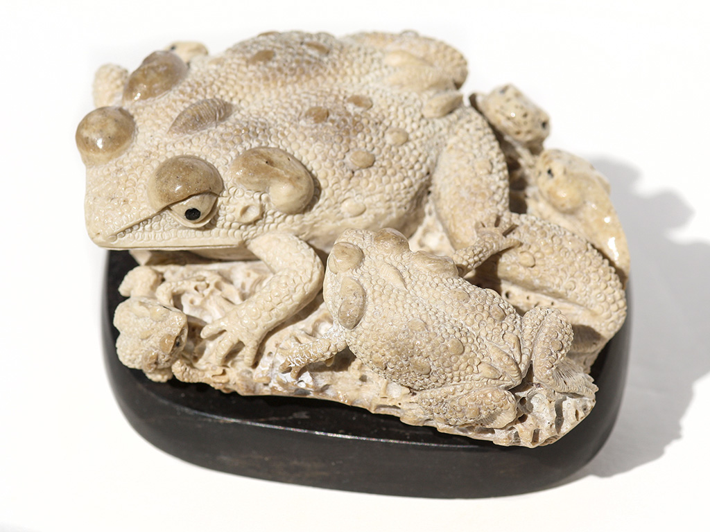 Unknown Carver - Toad Family at Rest