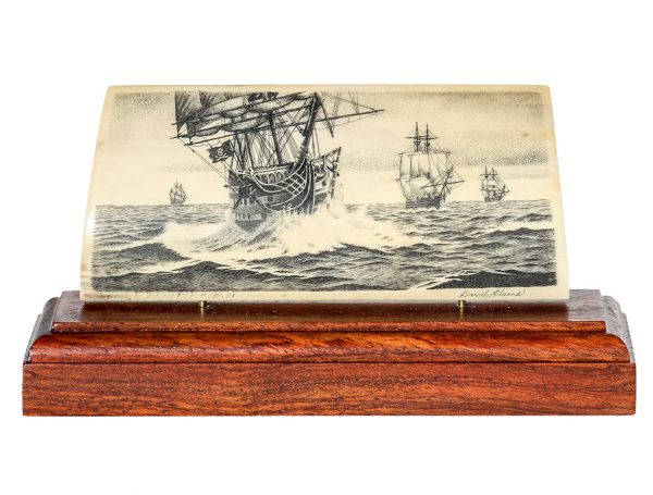 David Adams Scrimshaw - Pirates on the Run