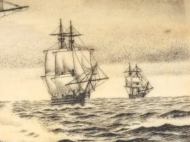 David Adams Scrimshaw - Pirates on the Run