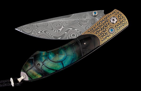 William Henry Limited Edition B12 Golden Ring Knife